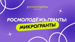 Объявлен конкурс грантов для физических лиц Росмолодёжь. Гранты: Микрогранты